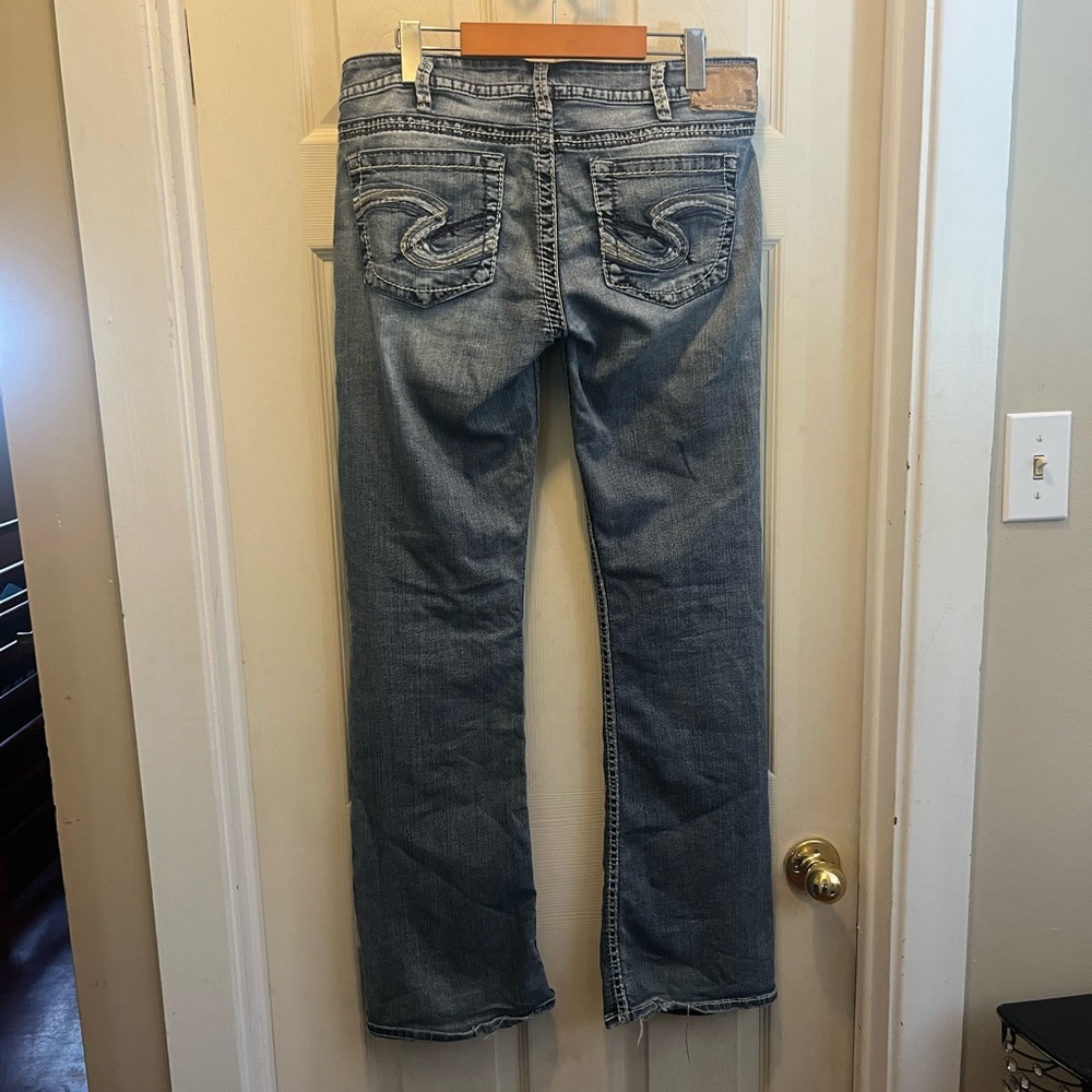 Silver jeans Tuesday fit light wash jeans size 32 33